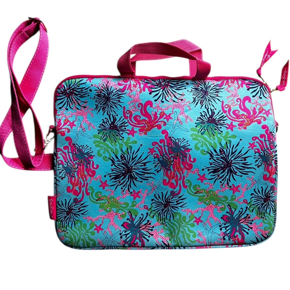 Lilly Pulitzer Dirty Shirleyi iPad Netbook Sleeve Preppy Tropical Colorful